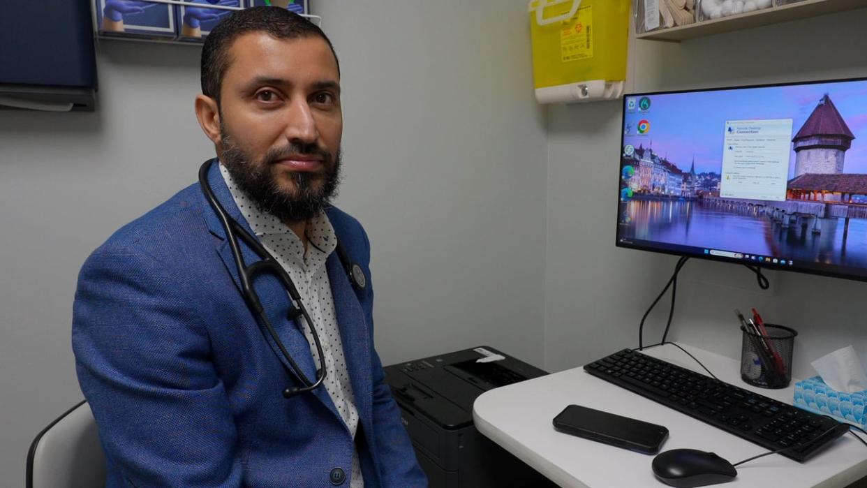 Dr. Nasim Arruj, owner of the Hardin Medical Clinic in Fort McMurray, Alta., has been trying to find a permanent doctor to join his team for a decade. (Jamie Malbeuf/CBC - image credit)