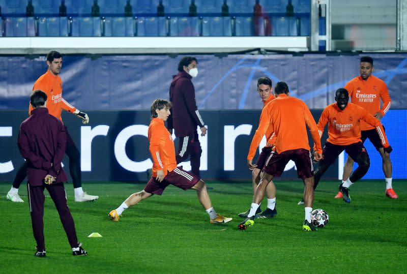 Champions League - Real Madrid Training