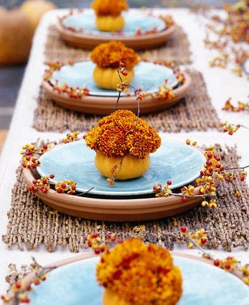 Mini Pumpkin Vases