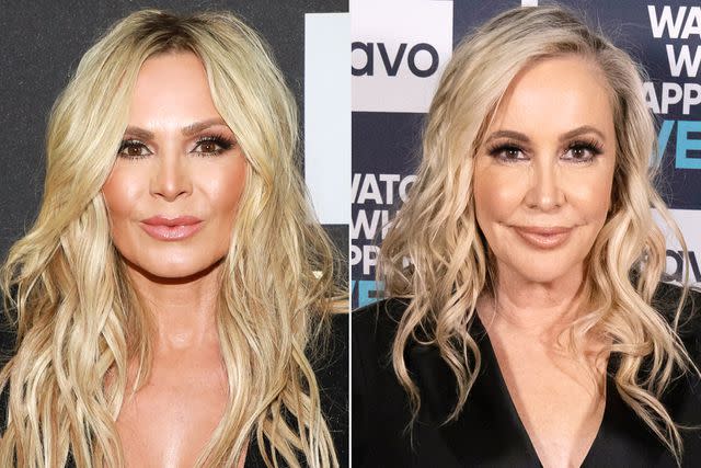 <p>Jason Mendez/Getty; Ralph Bavaro/Bravo/NBCU Photo Bank/Getty</p> Tamra Judge and Shannon Beador