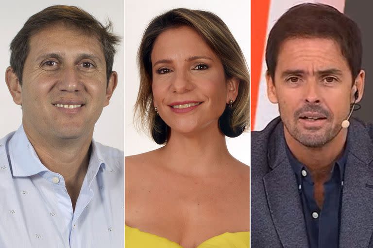 Juan Pablo Varsky, Ángela Lerena y Mariano Closs