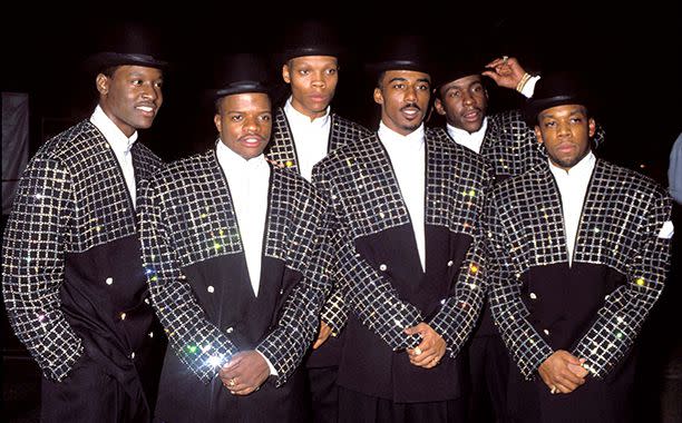 Jeff Kravitz/FilmMagic From left: Johnny Gill, Ricky Bell, Ronnie Devoe, Ralph Tresvant, Bobby Brown, and Michael Bivins of New Edition