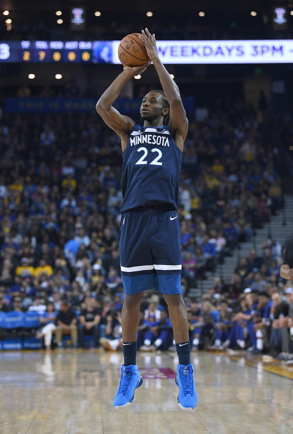 20. Andrew Wiggins (23 ans, Minnesota Timberwolves) : 25,47 millions de dollars