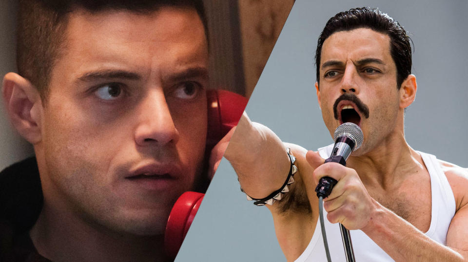 Rami Malek in Bohemian Rhapsody