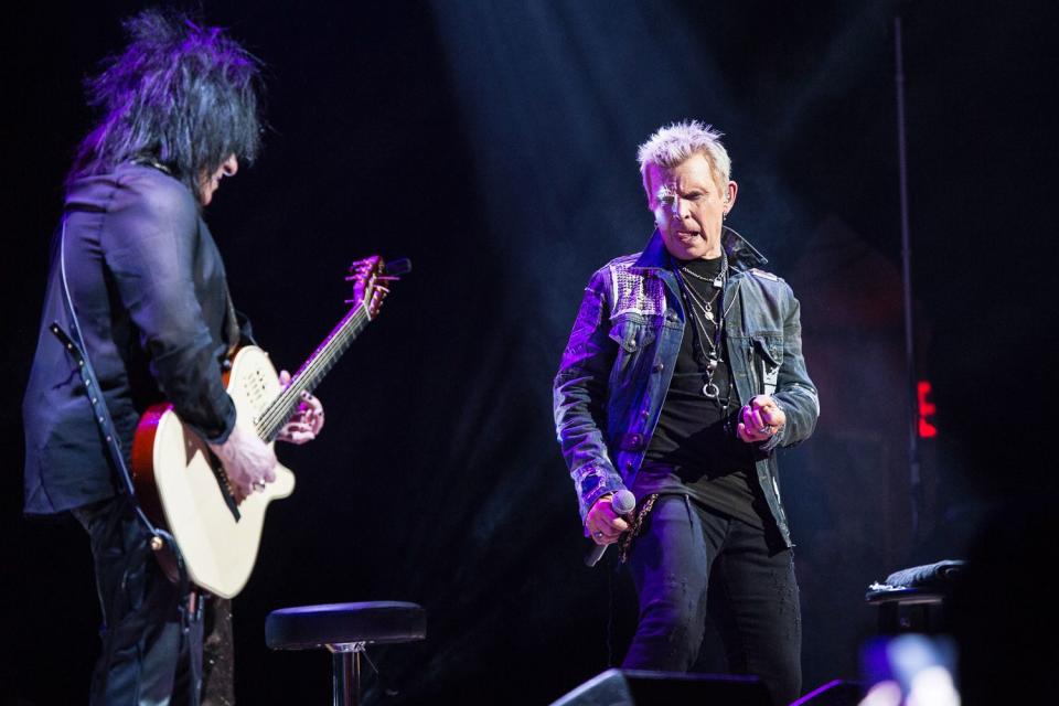 Steve Stevens and Billy Idol