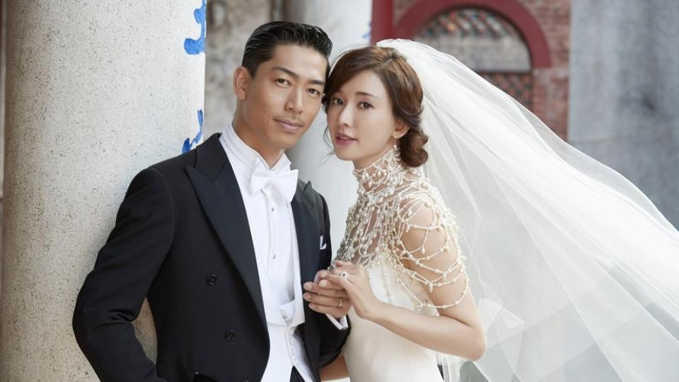 林志玲去（2019）與老公在台南完婚。（圖／林志玲工作室提供）
