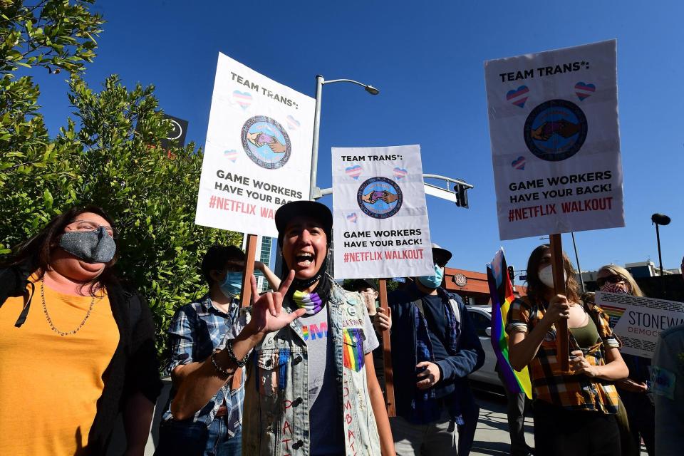 Netflix Walkout protest