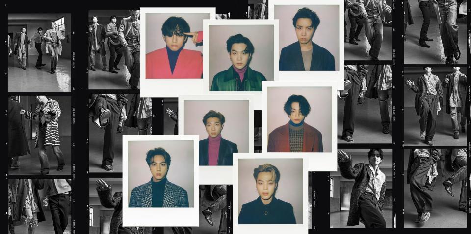 Esquire's BTS Cover: The Polaroids