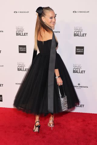 <p>Cindy Ord/Getty</p> Sarah Jessica Parker's hair stylist hinted exclusively to PEOPLE that the actress may have a line of hair bows in the works.