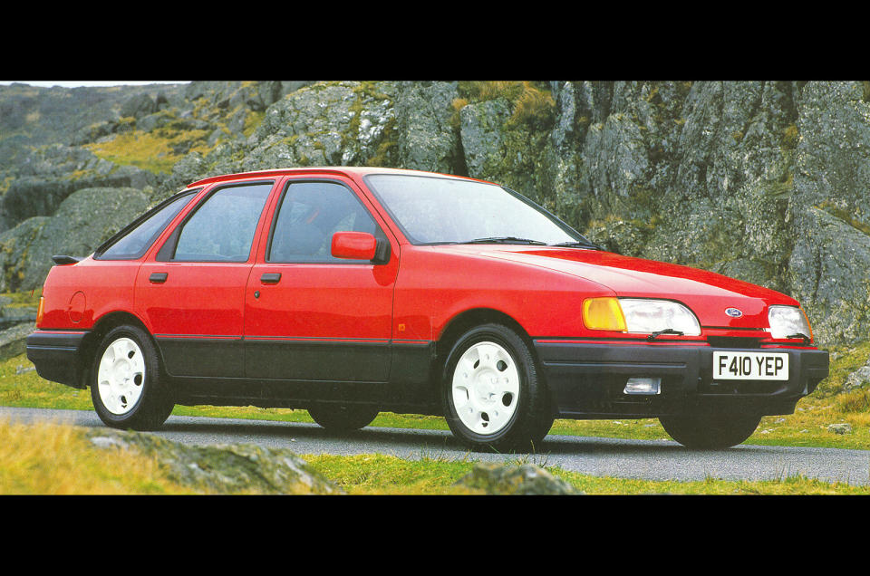 <p>Back in the late 1980s the car that many successful executives wanted to mark their ongoing success was the <strong>Ford Sierra XR4X4</strong>. It wasn’t for everyone – and for them Ford briefly had a lower-key alternative: the <strong>Sierra 2.9 V6 GLSi 4X4</strong>. It had the same engine but was cheaper and more comfortable than its brash big brother. There are just <strong>18 </strong>left on the road, down from 1600 in 1995 – at a time when a cool <strong>11,000 </strong>XR4X4s were still out there.</p><p><strong>How to get one? </strong>You’ll need patience, and at least <strong>£4000</strong>.</p>