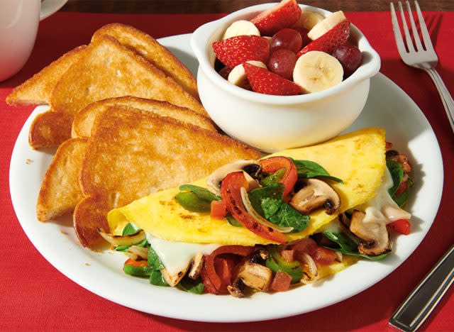 Denny's Loaded Veggie Omelet