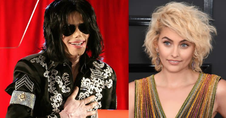 If the crown fits: Paris Jackson says her father, Michael, saw her as his ‘princess’ (Copyright: Yui Mok/PA Wire/Jim Smeal/REX/Shutterstock)