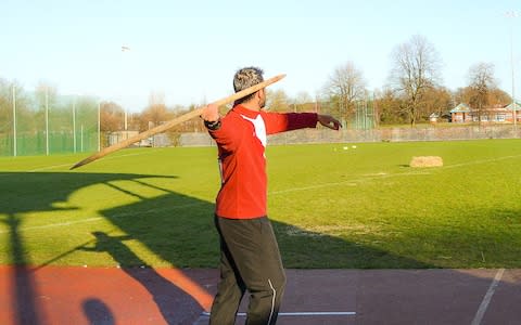 UCL recruited javelin throwers to test the replica spears - Credit: UCL