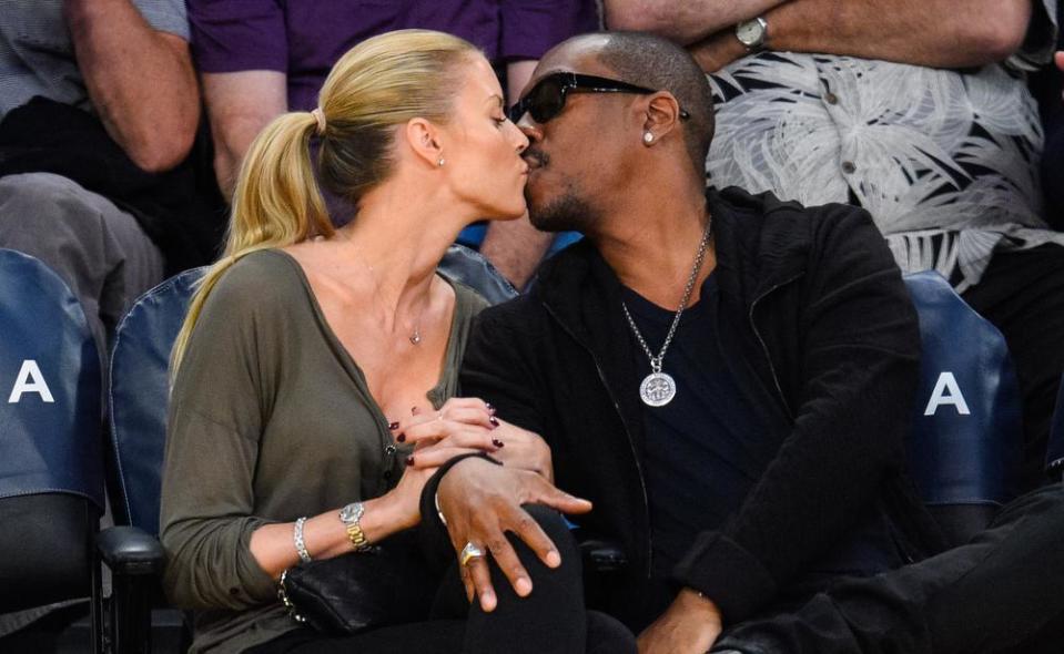 Paige Butcher and Eddie Murphy. Picture: GC Images