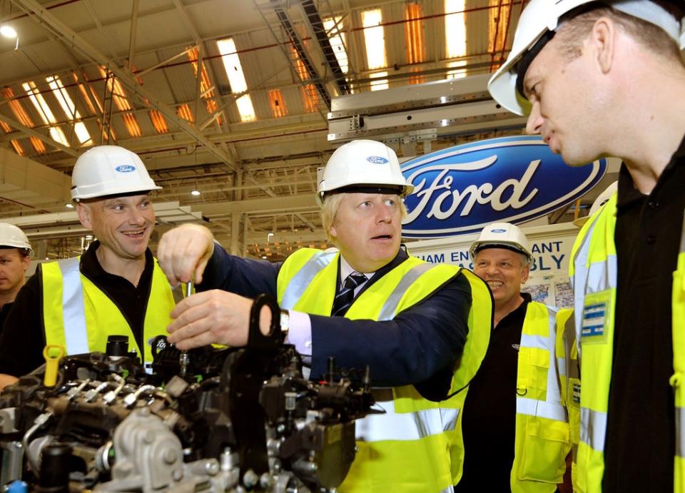 Some 500 automotive jobs will reportedly be saved on Merseyside after Ford selected Halewood to help realise its plan to sell only electric cars in the UK and Europe by 2030 (John Stillwell/PA) (PA Archive)
