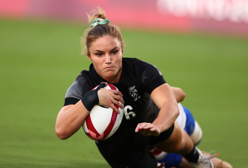 Rugby Sevens - Women - Gold medal match - New Zealand v France