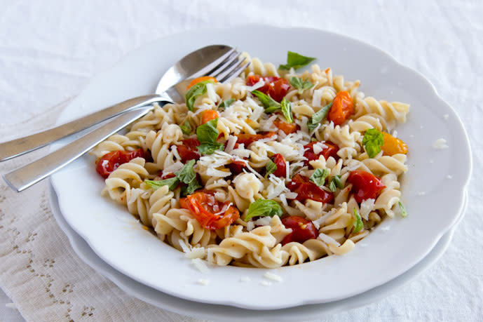 Sweet Cherry Tomato Pasta