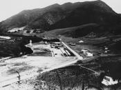<p>Universal Studios Hollywood first opened on March 15, 1915, when Carl Laemmle invited thousands to his 230-acre property. Shown here is the backlot of the now-famous production company. </p>