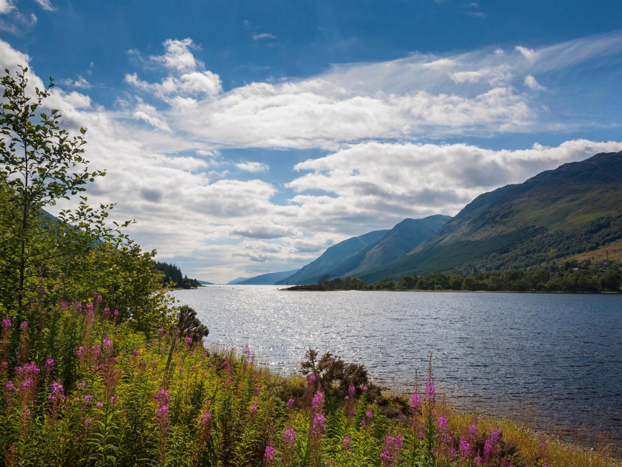 The 500-acre Bunloit estate in the Scottish Highlands is on the edge of Loch Ness: Getty