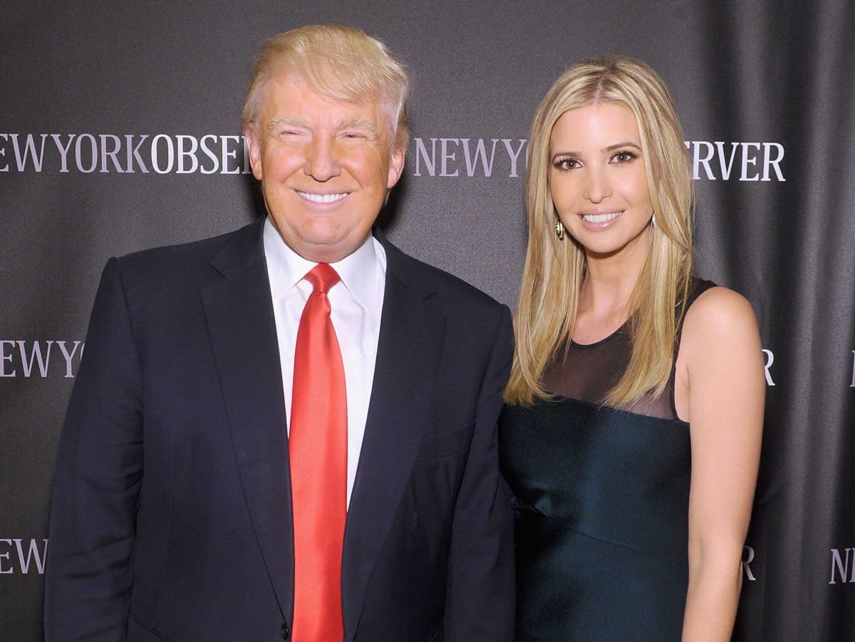 Donald and Ivanka Trump