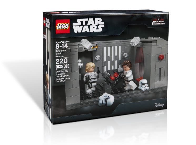 Lego Star Wars Celebration Exclusive Detention Rescue Death Star Han Luke