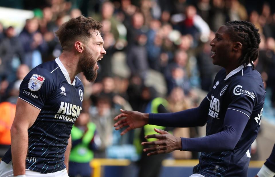 Millwall currently sit 16th in the Championship, eight points adrift of the play-offs (Getty Images)