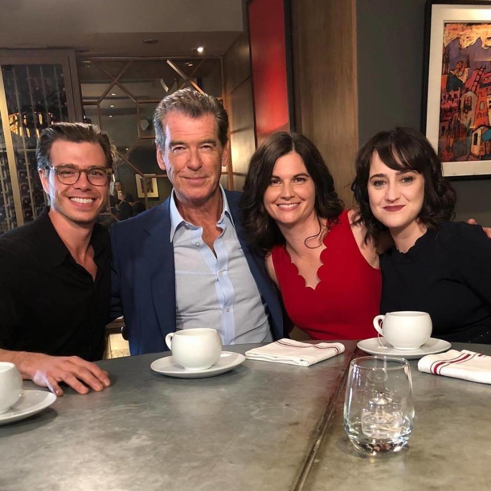 Pierce Brosnan, Mara Wilson, Lisa Jakub, Matthew Lawrence, Mrs. Doubtfire