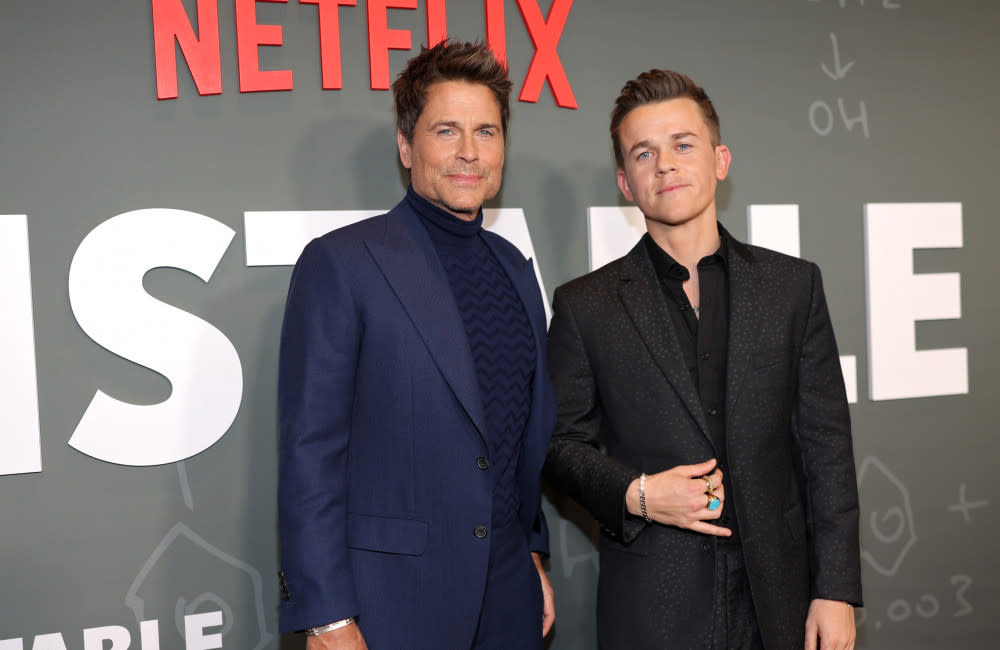 Rob Lowe and his son John have found sobriety together credit:Bang Showbiz