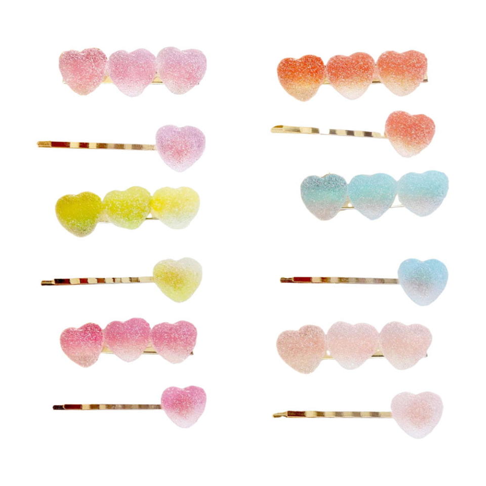 <p><a href="https://go.redirectingat.com?id=74968X1596630&url=https%3A%2F%2Fwww.walmart.com%2Fip%2F12pcs-Heart-Hair-Clip-Creative-Bobby-Hairpins-Barrettes-Hair-Jewelry-Hair-Accessories-for-Women-Girls-Random-Color%2F1615146997&sref=https%3A%2F%2Fwww.redbookmag.com%2Flife%2Ffriends-family%2Fg46585443%2Fvalentines-day-gifts-for-kid1%2F" rel="nofollow noopener" target="_blank" data-ylk="slk:Shop Now;elm:context_link;itc:0;sec:content-canvas" class="link ">Shop Now</a></p><p>Heart Hair Clip </p><p>walmart.com</p><p>$10.72</p>