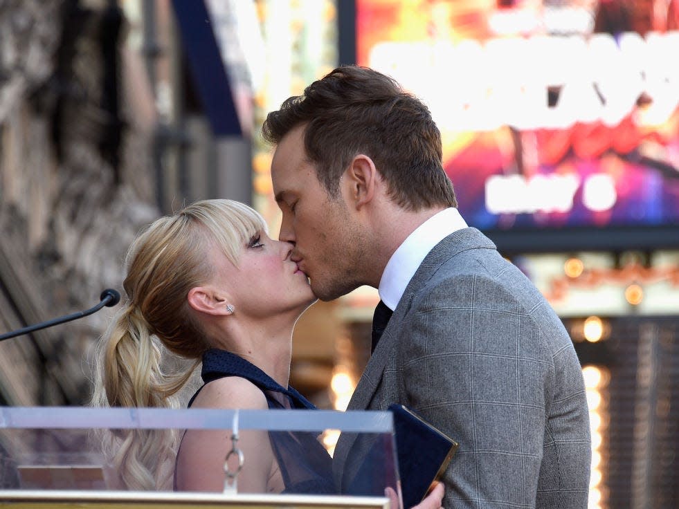 anna faris chris pratt