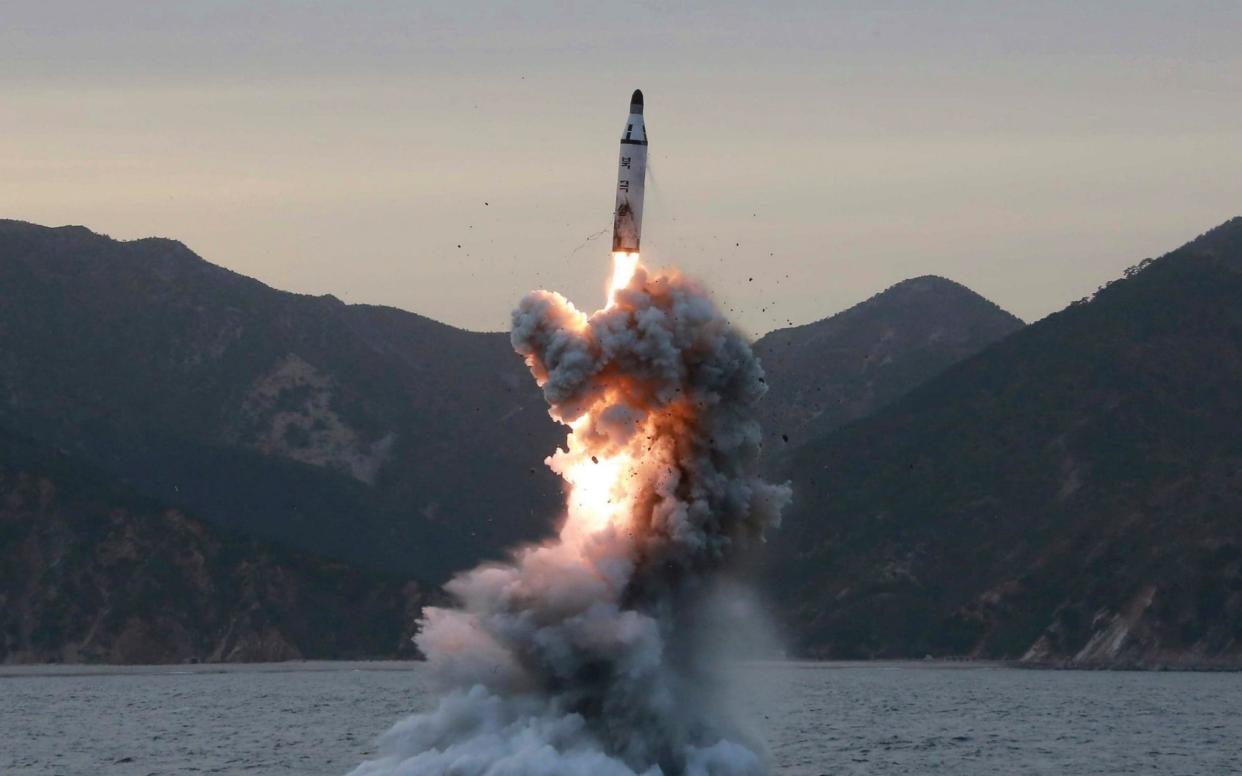 North Korea has carried out a number of missile tests in recent months - KCNA