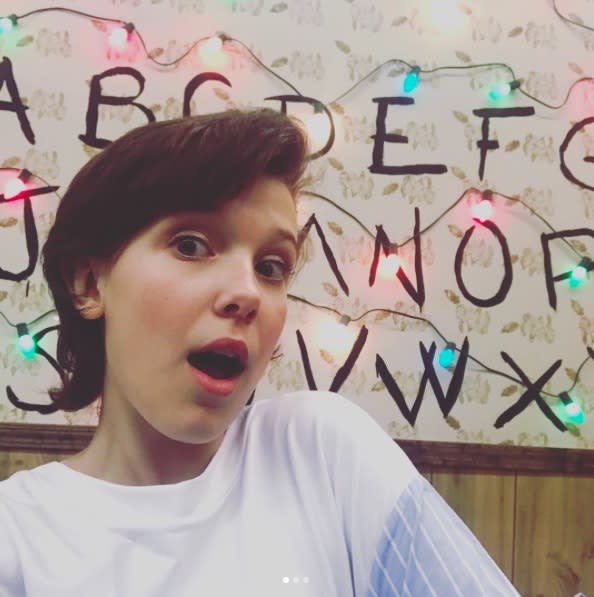 millie bobby brown instagram