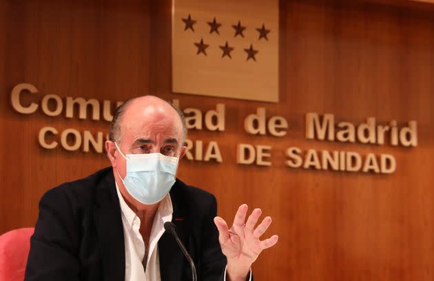 El exviceconsejero de Sanidad de la Comunidad de Madrid, Antonio Zapatero. (Photo: Europa Press News via Getty Images)