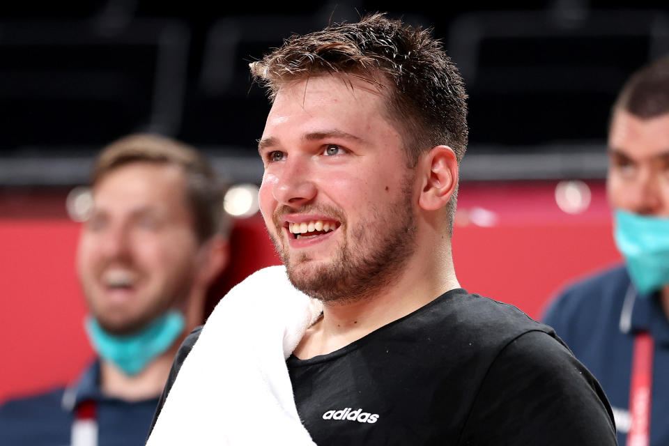 Luka Doncic at the Tokyo Olympics