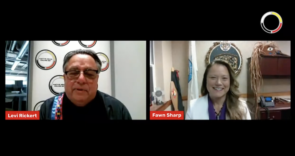 NCAI President Fawn Sharp was on last week’s Native Bidaské. (Photo/Native News Online)