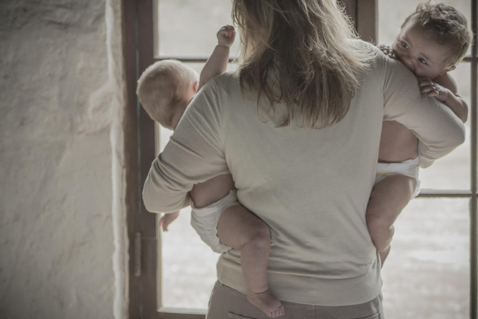 Having a second child can negatively impact parents’ mental health [Photo: Getty]