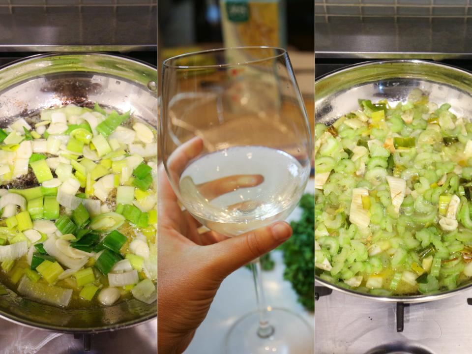 stuffing greens downsized thanksgiving