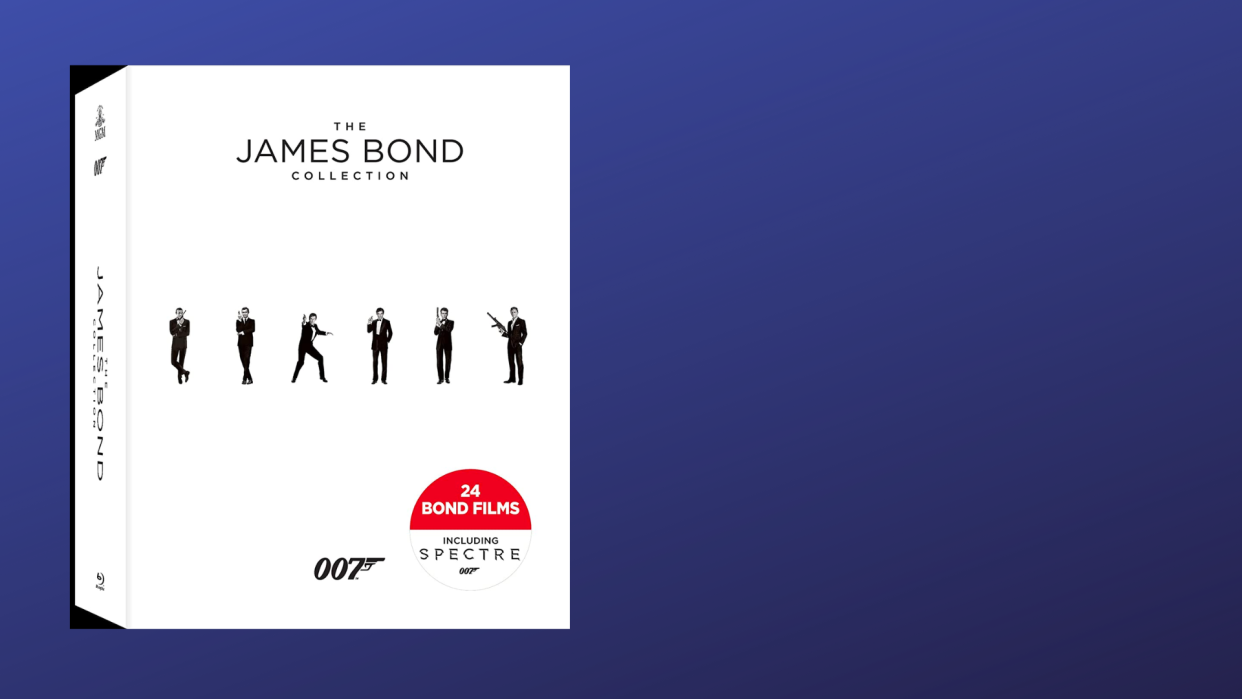 The James Bond Collection contains 24 of the best Bond movies in one place. (Photo: Amazon)