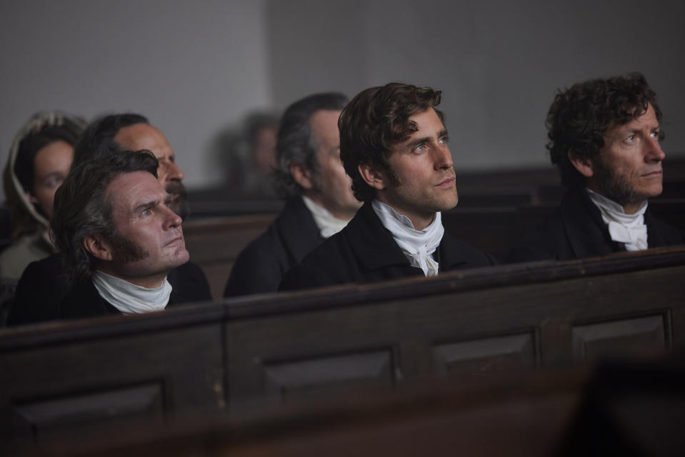 Oliver Jackson-Cohen (center)<span class="copyright">Bleecker Street</span>