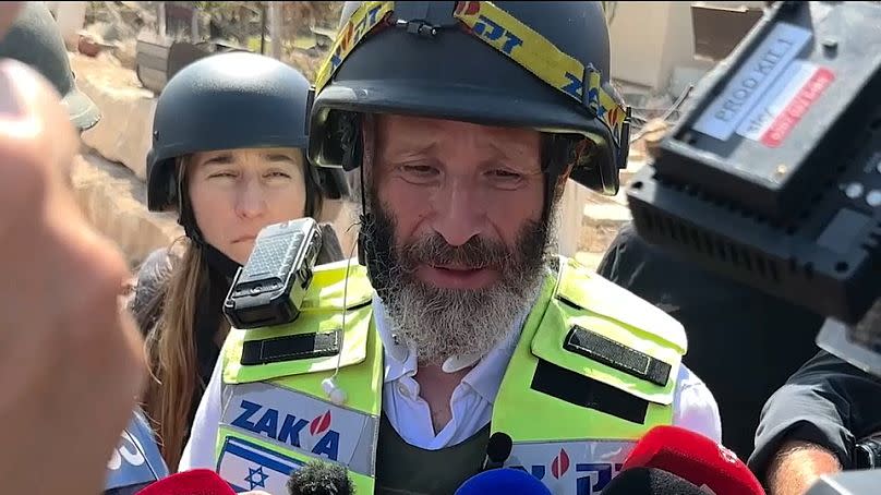 Yossi Landau, commandant de ZAKA dans le sud d'Israël, témoigne d'allégations de tortures contre des civils