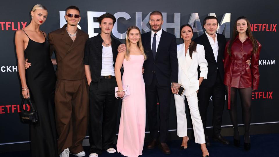 The whole family recently united to attend the Beckham premiere in London in October 2023