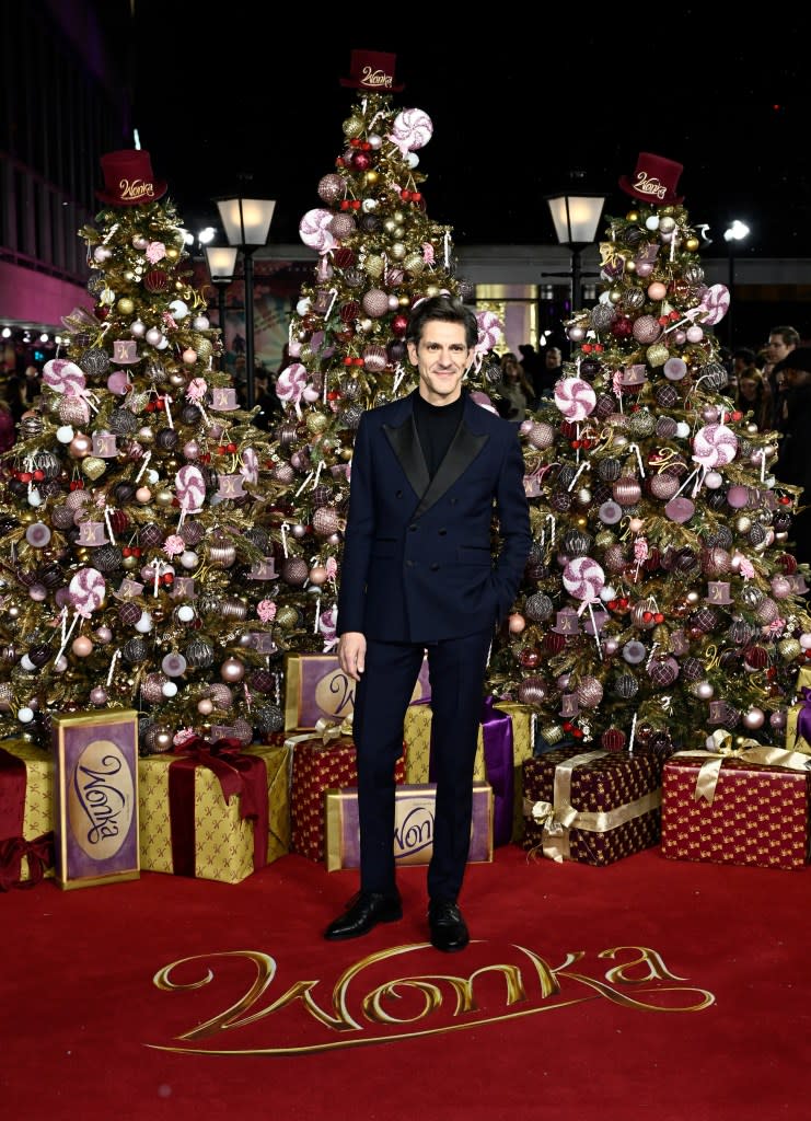 Mathew Baynton attends the Warner Bros. Pictures world premiere of “Wonka” at The Royal Festival Hall on November 28, 2023 in London, England. (Photo by Gareth Cattermole/Getty Images for Warner Bros. Pictures)