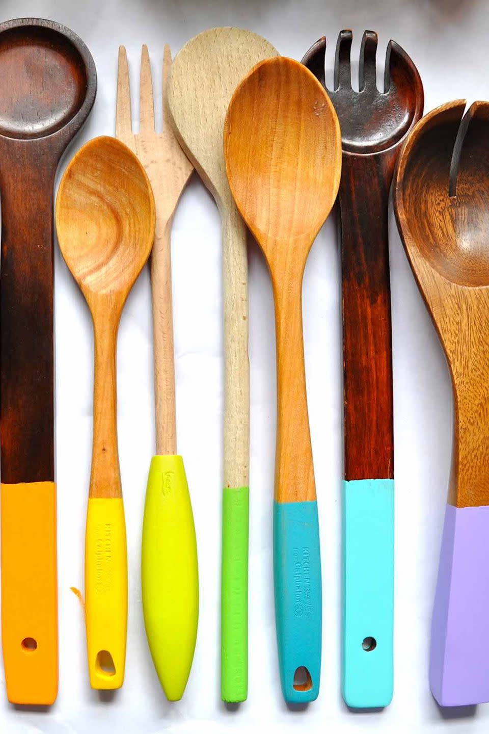 Painted Wooden Spoons