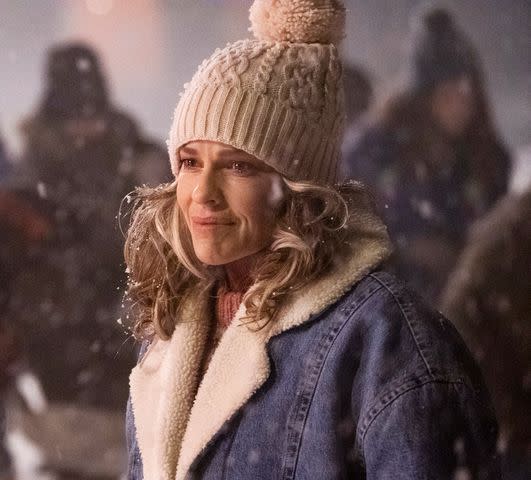 Allen Fraser/Lionsgate Hilary Swank in <em>Ordinary Angels</em> (2023)