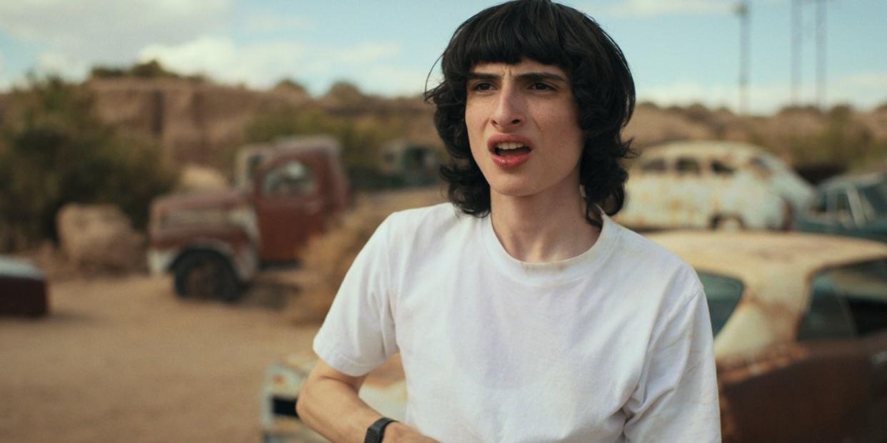 stranger things finn wolfhard as mike wheeler in stranger things cr courtesy of netflix © 2022