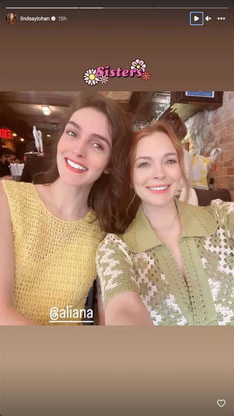 Lindsay Lohan y su hermana Aliana