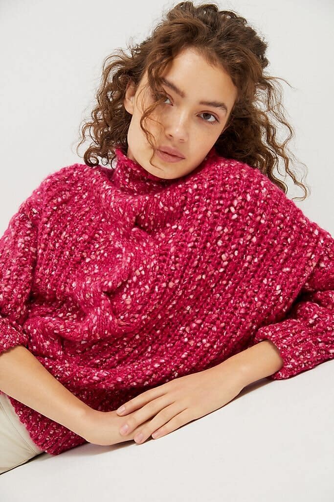 This sweater comes in sizes XS to XL. <a href="https://fave.co/2JVJVwd" target="_blank" rel="noopener noreferrer">Originally $118, get it now for 40% off at Anthropologie</a>.