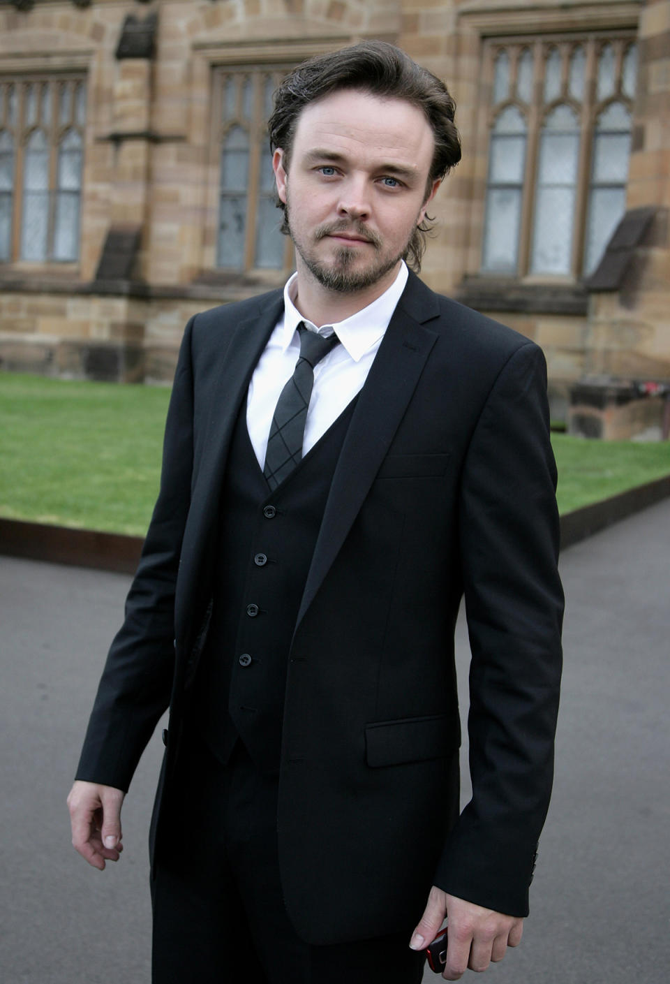 Actor Matthew Newton arrives for the 2009 GQ Men Of The Year Awards at Sydney University on November 19, 2009 in Sydney, Australia