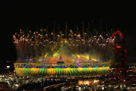 A general view of the Olympic Stadium during the closing ceremony of the 2012 Olympic Games on August 12, 2012 in London, England. (Photo by Quinn Rooney/Getty Images)