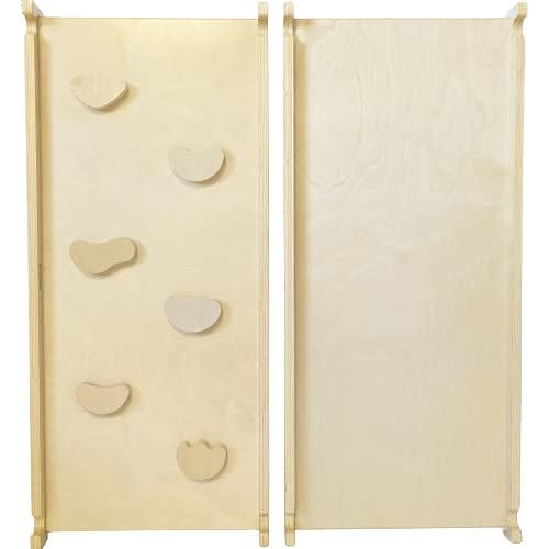 19) CASSARO Reversible Rock Climbing Ramp for Climbing Triangle and Waldorf Rockers - Ramp Only